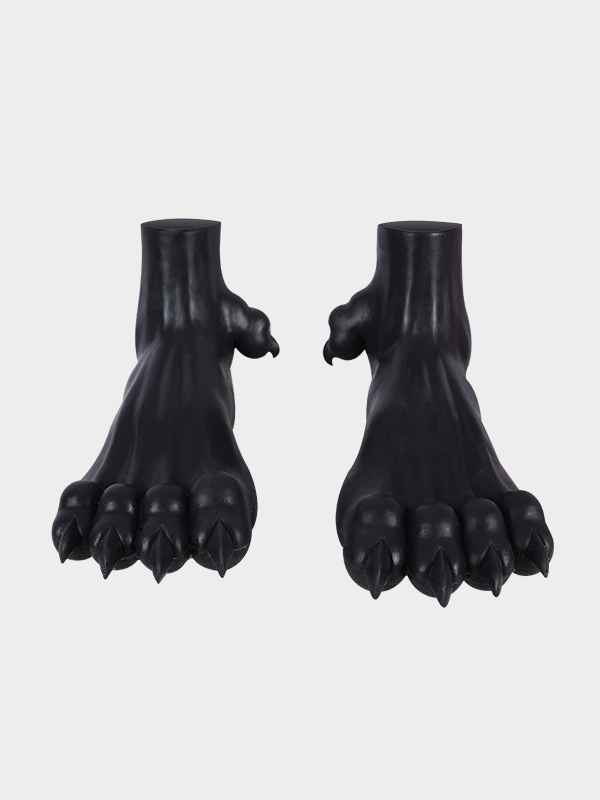 黒牛　獣人変身コスプレ　オスケモ　牛のマスクCow/Bull＆袖付き偽腹筋＆ロングパンツ＆手袋＆足袋セット　動物筋肉シリコンスーツ-11