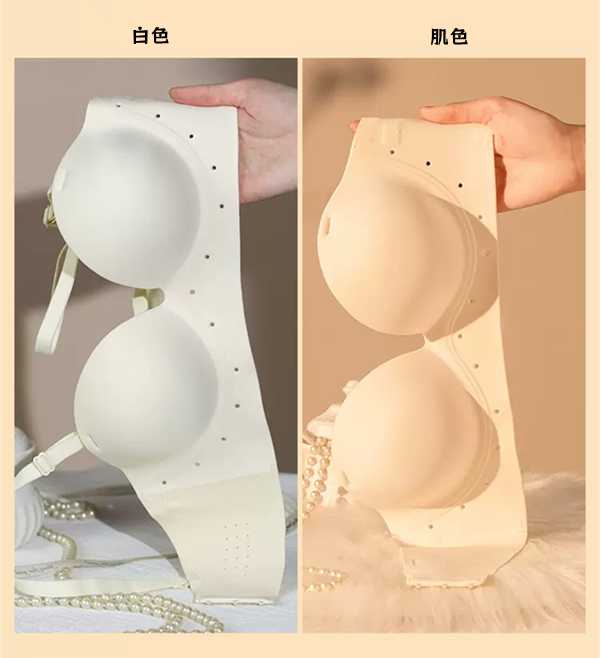 超厚手カップブラ　約8cm　Cカップ相当　プチバストさんのブラ　ノンワイヤー　女装変装用　通気性優れ　バストアップ-13
