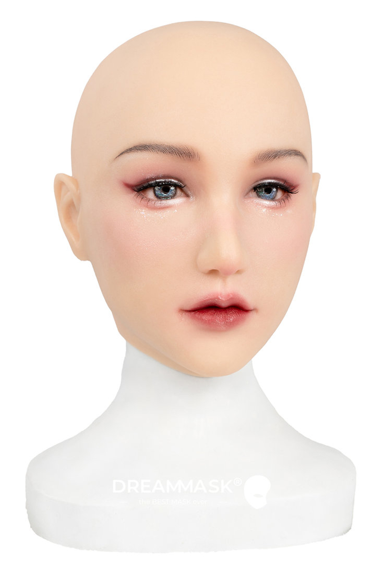 最新作のドール系の少女「チン4」晴ちゃん　Q04G2「Sugar Girlメイク」/Q04G3「スイートメイク」　セクシー純欲少女　可愛がる顔　瞳無/付き　アジア美人顏　メイク付き　女装フェイススキン　半面/ファスナー付き/紐結びタイプ　可愛くなりたい女装子必見　正規品保証　cdcoser通販　全国送料無料-21