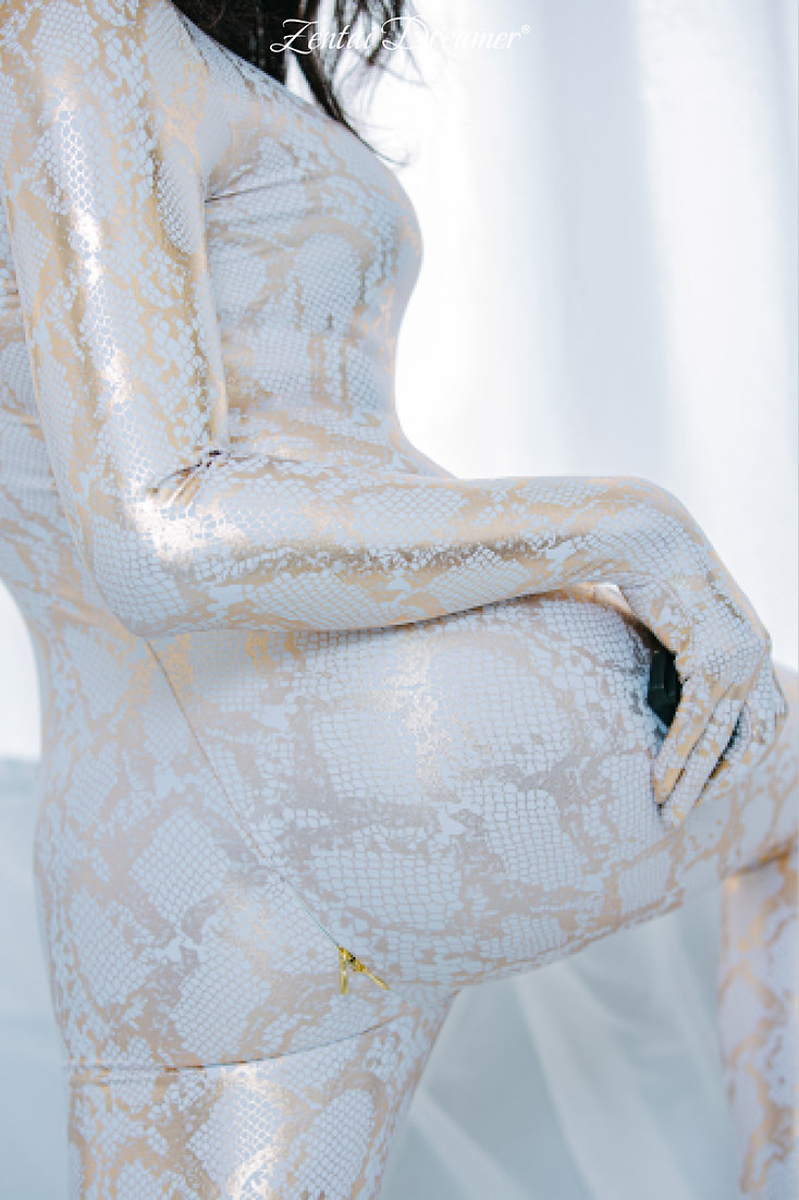 ZD17　ゴールドニシキ　ZENTAI　ポリエステル繊維＆スパンデックス制　野性の誘惑　全身タイツ-7