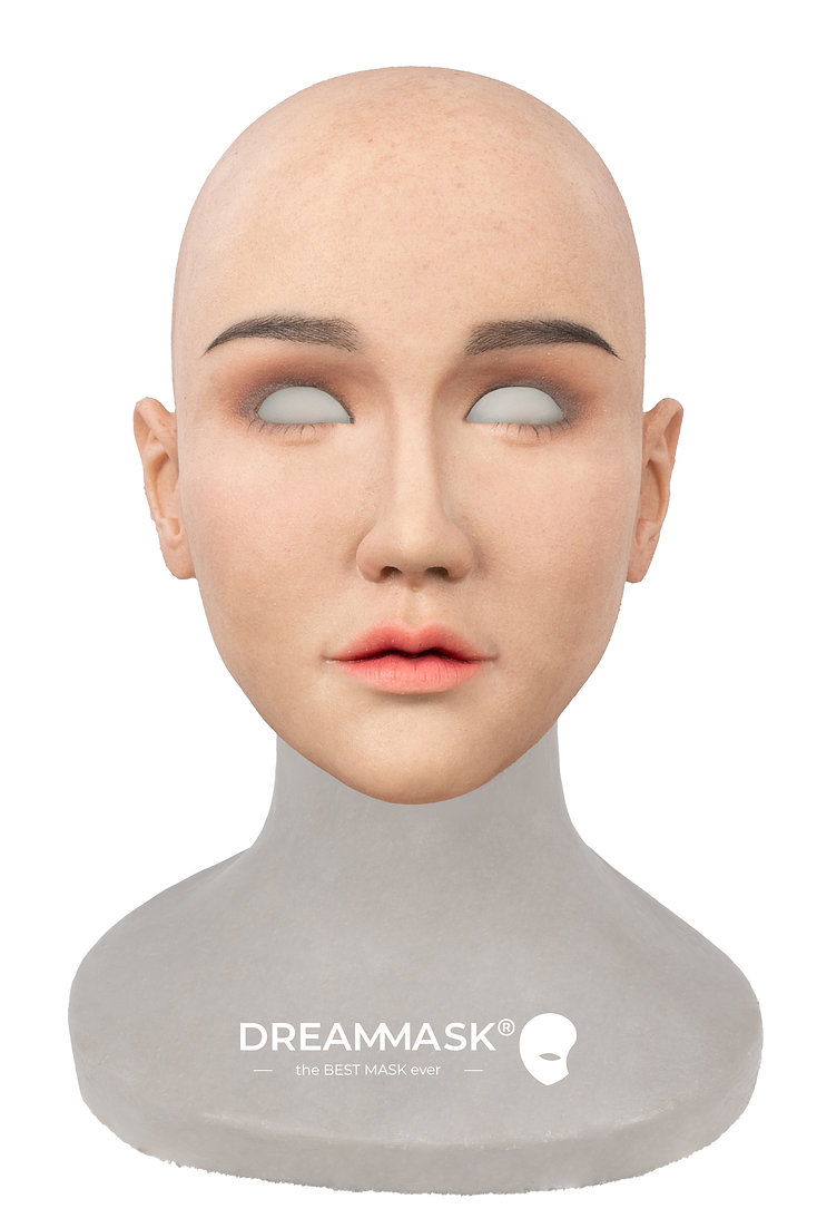 新品登場‼　DM01 - Cyndi　特別版の医療用シリコン素材製　高品質フィメールマスク　美人顔　フルヘッド　植毛の眉毛　ノーマルメイク付き　フィット感のすごいフィメールマスク　Dreammask正規品保証　全国送料無料-3