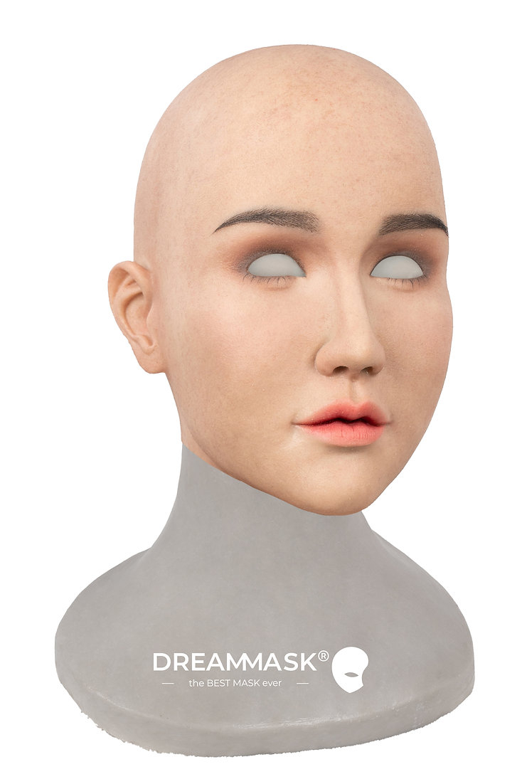 新品登場‼　DM01 - Cyndi　特別版の医療用シリコン素材製　高品質フィメールマスク　美人顔　フルヘッド　植毛の眉毛　ノーマルメイク付き　フィット感のすごいフィメールマスク　Dreammask正規品保証　全国送料無料-4