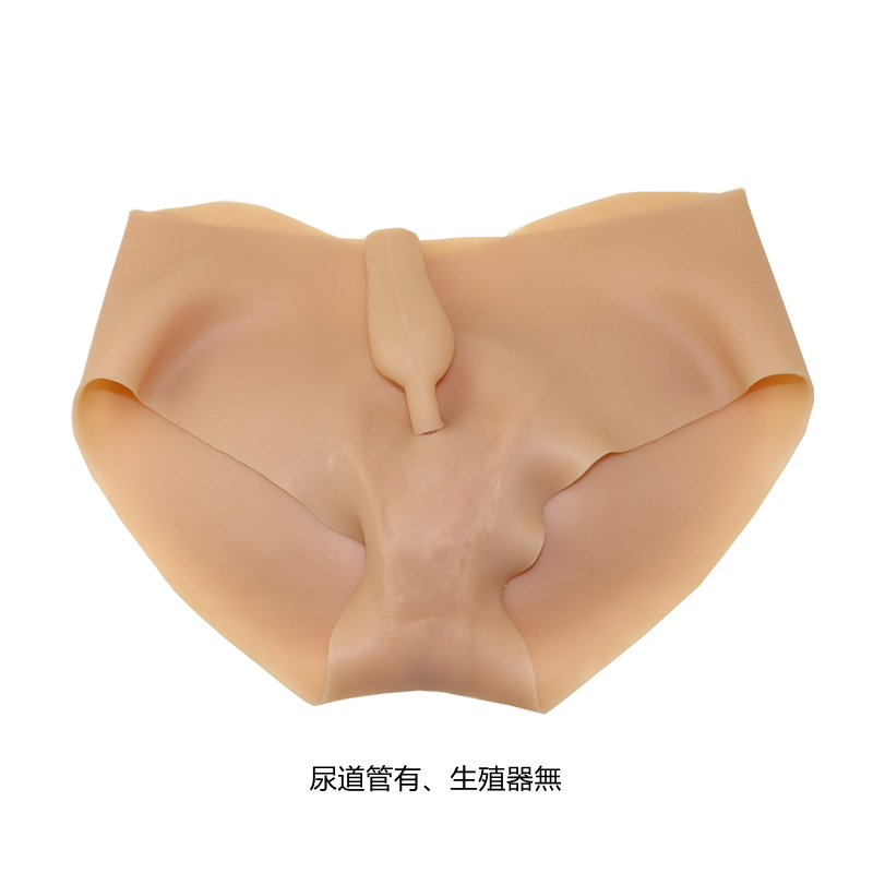 新品登場　三角式　シリコンパンツ　超柔らかい女性器　大陰唇と小陰唇のセパレート　分離した小陰唇　ヒップアップ　美尻　男の娘　超リアル　女装性転換用品-17