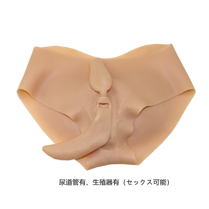 新品登場　三角式　シリコンパンツ　超柔らかい女性器　大陰唇と小陰唇のセパレート　分離した小陰唇　ヒップアップ　美尻　男の娘　超リアル　女装性転換用品-18