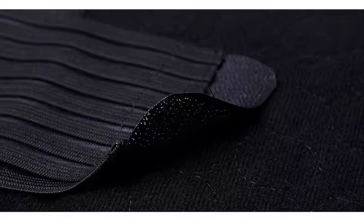 ブラック/肌色　腰用サポーター　お腹引き締め　腹巻　コルセット　ダイエット　通気性抜群　男女兼用　骨盤ベルト-12