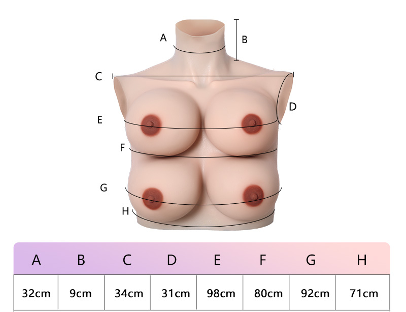 新品登場 複乳のシリコンおっぱい Eカップ 高弾性綿/シリコン充填 複乳の乳揺れを初体験 おもしろ変装グッズ 性転換人工乳房 全国送料無料-6 新品登場 複乳のシリコンおっぱい Eカップ 高弾性綿/シリコン充填 複乳の乳揺れを初体験 おもしろ変装グッズ 性転換人工乳房 全国送料無料-6