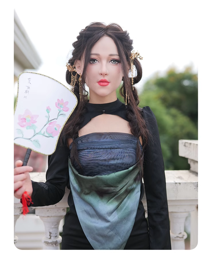 「七つの大罪」インヴィディア　Invidia　硬いシリコン制　メイク付きフィメールマスク　後ろ紐付き全頭マスク　瞳付　頭回り53-59cm　超リアル　正規品保証　CDCOSER通販　全国送料無料-9