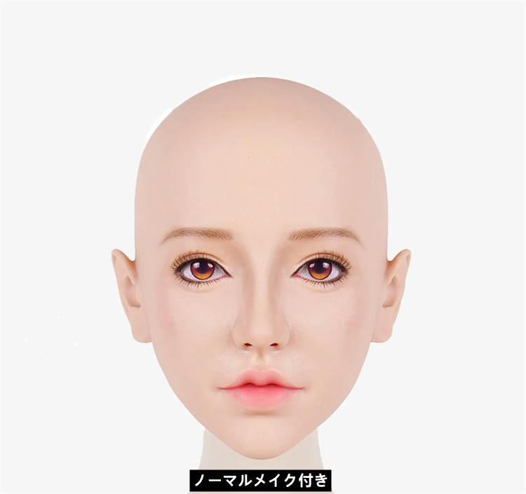 「七つの大罪」”Acedia The Sloth”フィメールマスク　美人顔　ノーマル/スペシャルメイク付き　後ろ紐付き全頭マスク　瞳付　頭回り56-61cm　超リアル　正規品保証　CDCOSER通販　全国送料無料-3
