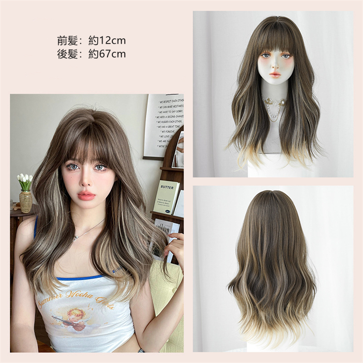 可愛いカラーウィッグ ロングかつら フルウィッグ 簡単着用 長さ55cm 人工頭皮 耐熱 ネット付き 通気性が抜群 違和感がないウィッグ 男の娘 女装体験用カツラ お勧め-5 可愛いカラーウィッグ ロングかつら フルウィッグ 簡単着用 長さ55cm 人工頭皮 耐熱 ネット付き 通気性が抜群 違和感がないウィッグ 男の娘 女装体験用カツラ お勧め-5