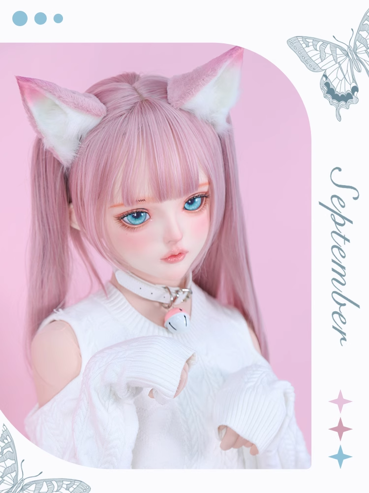 美少女「千緒」　可愛いフィメールドールマスク　樹脂製　メイク付き　ハーフマスク　KIGURUMIMASK　正規品保証　CDCOSER通販　全国送料無料-8