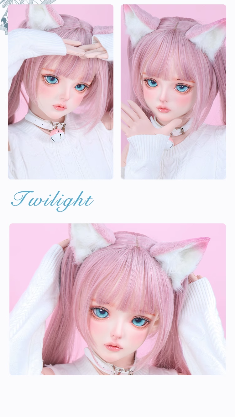 美少女「千緒」　可愛いフィメールドールマスク　樹脂製　メイク付き　ハーフマスク　KIGURUMIMASK　正規品保証　CDCOSER通販　全国送料無料-9