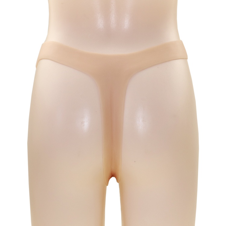 Tバック式　大陰唇と小陰唇のセパレート　超柔らかい女性器　シリコン変装下着　導尿＆セックス可能　男の娘　偽膣　女装用品-5