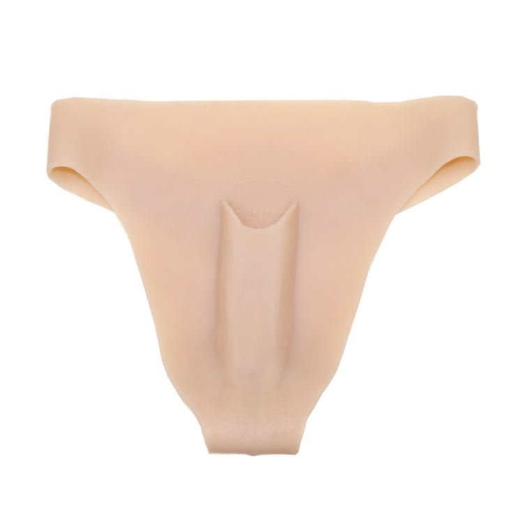 Tバック式　大陰唇と小陰唇のセパレート　超柔らかい女性器　シリコン変装下着　導尿＆セックス可能　男の娘　偽膣　女装用品-12