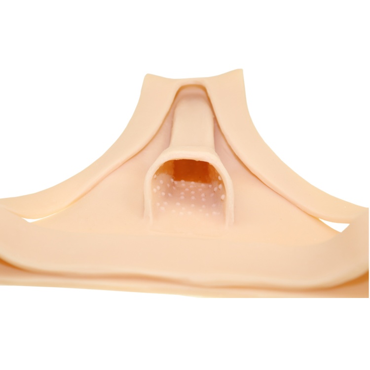 Tバック式　シリコン変装下着　収まりが良い性転換パンツ　リアルな女性器　導尿＆セックス一体型　男の娘　女装用品-10