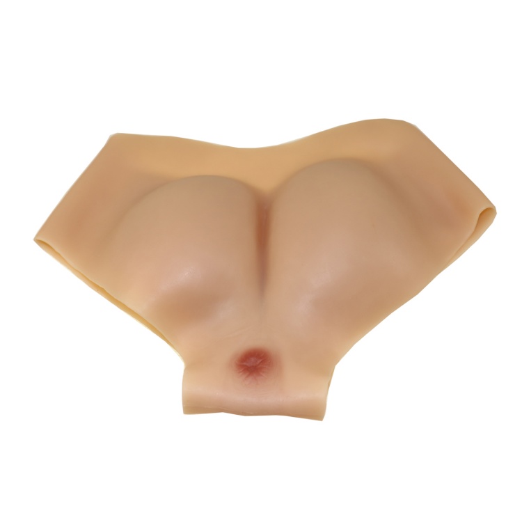 三角式シリコンパンツ　超柔らかい女性器　ヒップアップ1.2cm　大陰唇と小陰唇のセパレート　分離した小陰唇　美尻　導尿＆セックス一体型　大人気女装用品-4