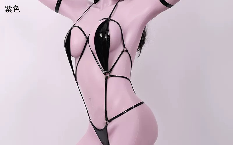 リリスサキュバスシリコンマスク＆C/D/E/G/H/S/Xカップの女体化スーツ＆手袋セット 　赤い肌　医療用シリコン素材制　大人気　女装変装用品-9