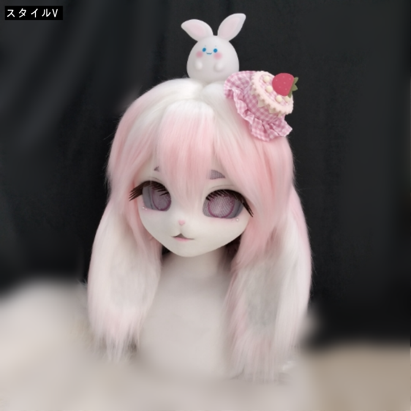動物  フルヘッドキグルミマスク　ケモノ着ぐるみ　頭周り60cm以下調節可能　22種類のスタイルから選べる！　アニマル　キグルミ　コスプレ　パーティー グッズ　イベント用品-22