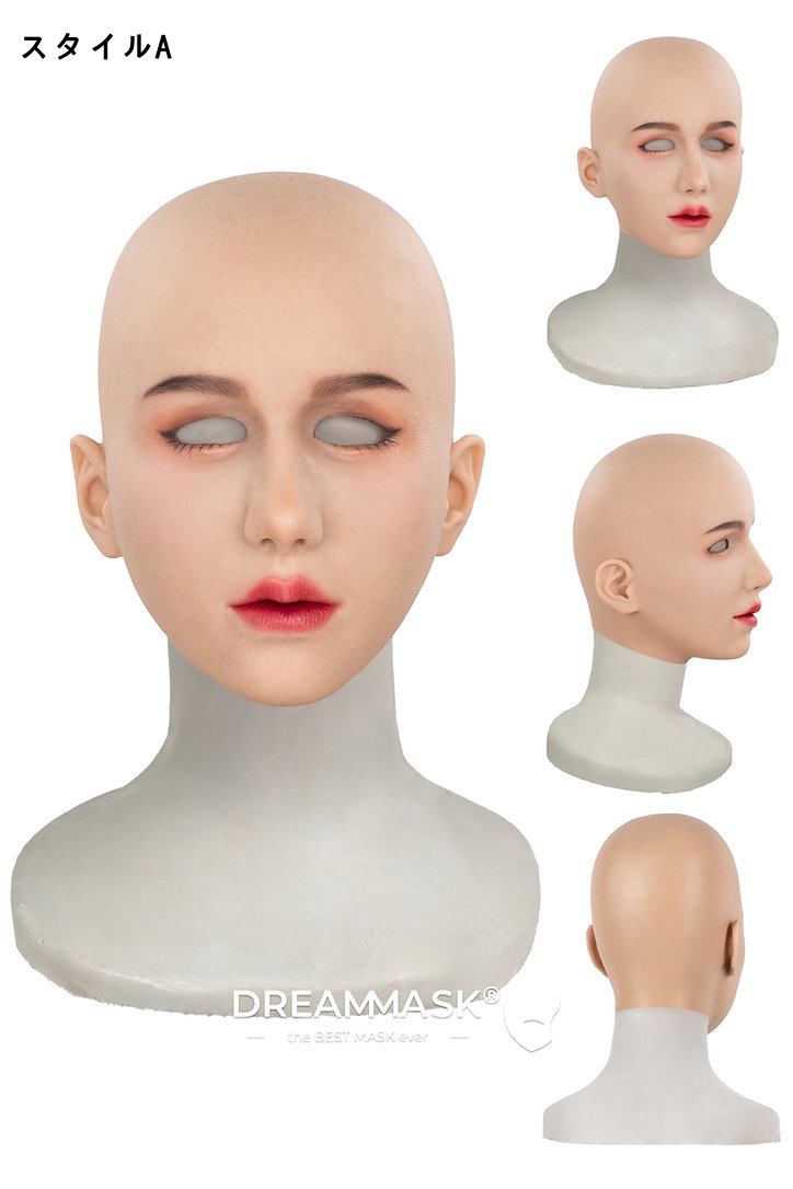 高品質　M30「妍」　普通版／PLUS＋版／特別版の医療用シリコン素材製　美人顔　フィメールマスク　フルヘッド　植毛の眉毛　ノーマルメイク付き　超リアル　フィット感のすごいフィメールマスク　正規品保証　全国送料無料-12