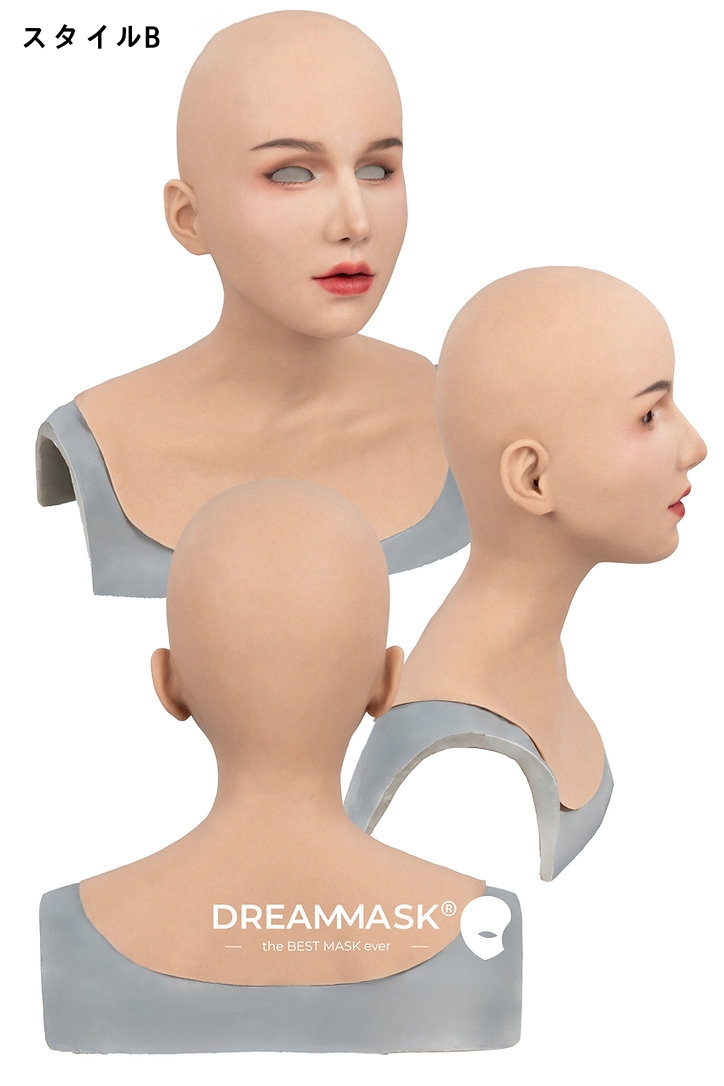 高品質　M30「妍」　普通版／PLUS＋版／特別版の医療用シリコン素材製　美人顔　フィメールマスク　フルヘッド　植毛の眉毛　ノーマルメイク付き　超リアル　フィット感のすごいフィメールマスク　正規品保証　全国送料無料-13
