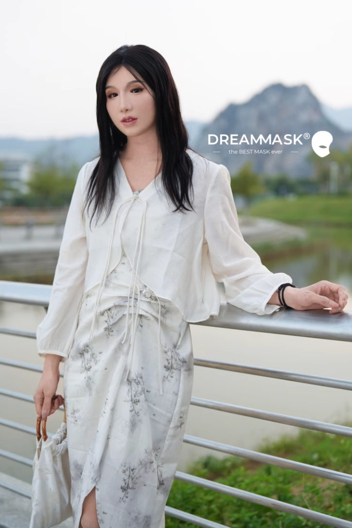 高品質　M30「妍」　普通版／PLUS＋版／特別版の医療用シリコン素材製　美人顔　フィメールマスク　フルヘッド　植毛の眉毛　ノーマルメイク付き　超リアル　フィット感のすごいフィメールマスク　正規品保証　全国送料無料-16