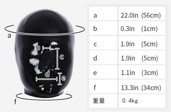 ピカピカ全頭マスク／シリコン全身スーツ　4色選択可能　男女兼用　医療用シリコン素材　変装グッズ-5