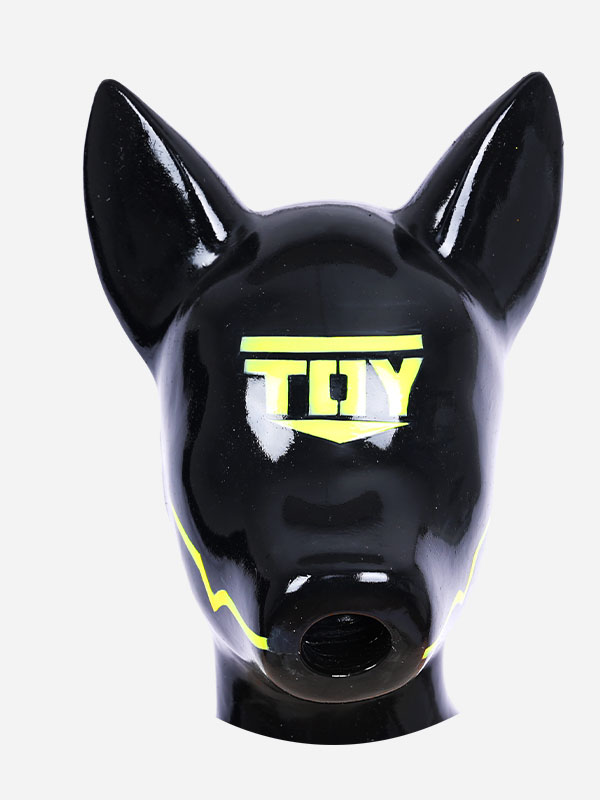 犬マスク　ピカピカシリコン素材製　短い／長い耳　男女兼用　動物変装グッズ-10