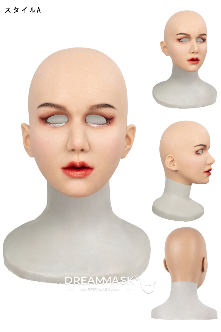高品質　M30「妍」　普通版／PLUS＋版／特別版の医療用シリコン素材製　美人顔　スペシャルメイク付き　フィメールマスク　植毛の眉毛　超リアル　フィット感のすごいフィメールマスク　正規品保証　全国送料無料-12
