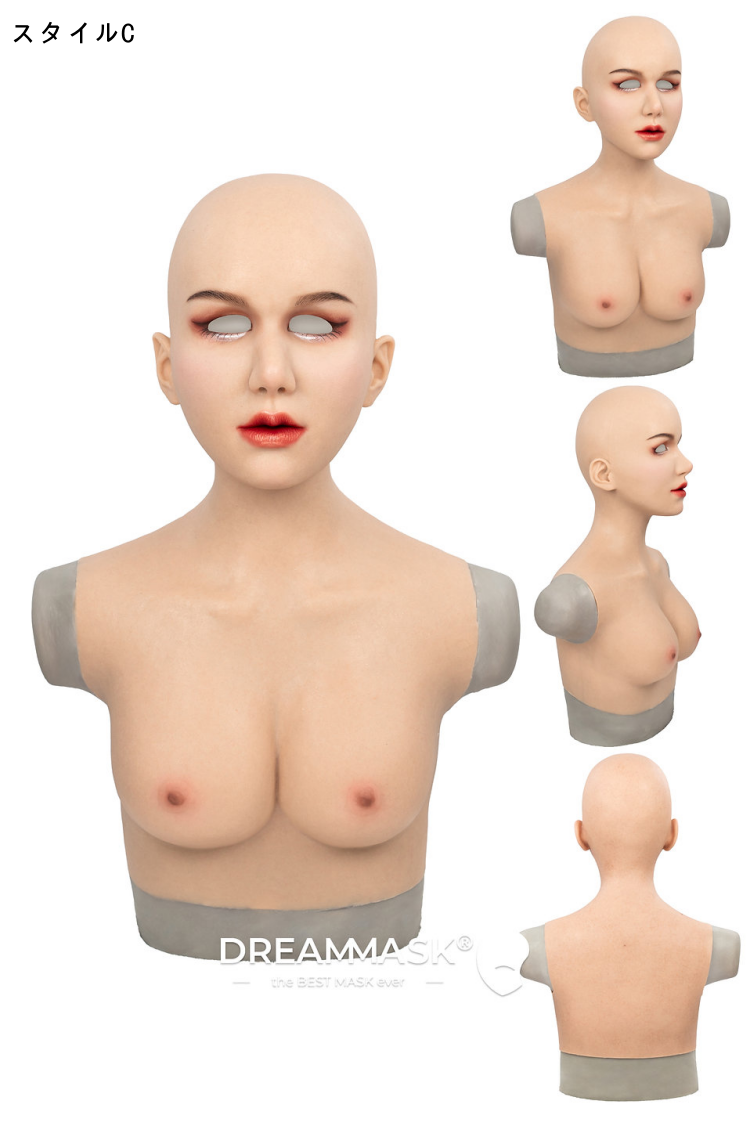 高品質　M30「妍」　普通版／PLUS＋版／特別版の医療用シリコン素材製　美人顔　スペシャルメイク付き　フィメールマスク　植毛の眉毛　超リアル　フィット感のすごいフィメールマスク　正規品保証　全国送料無料-14