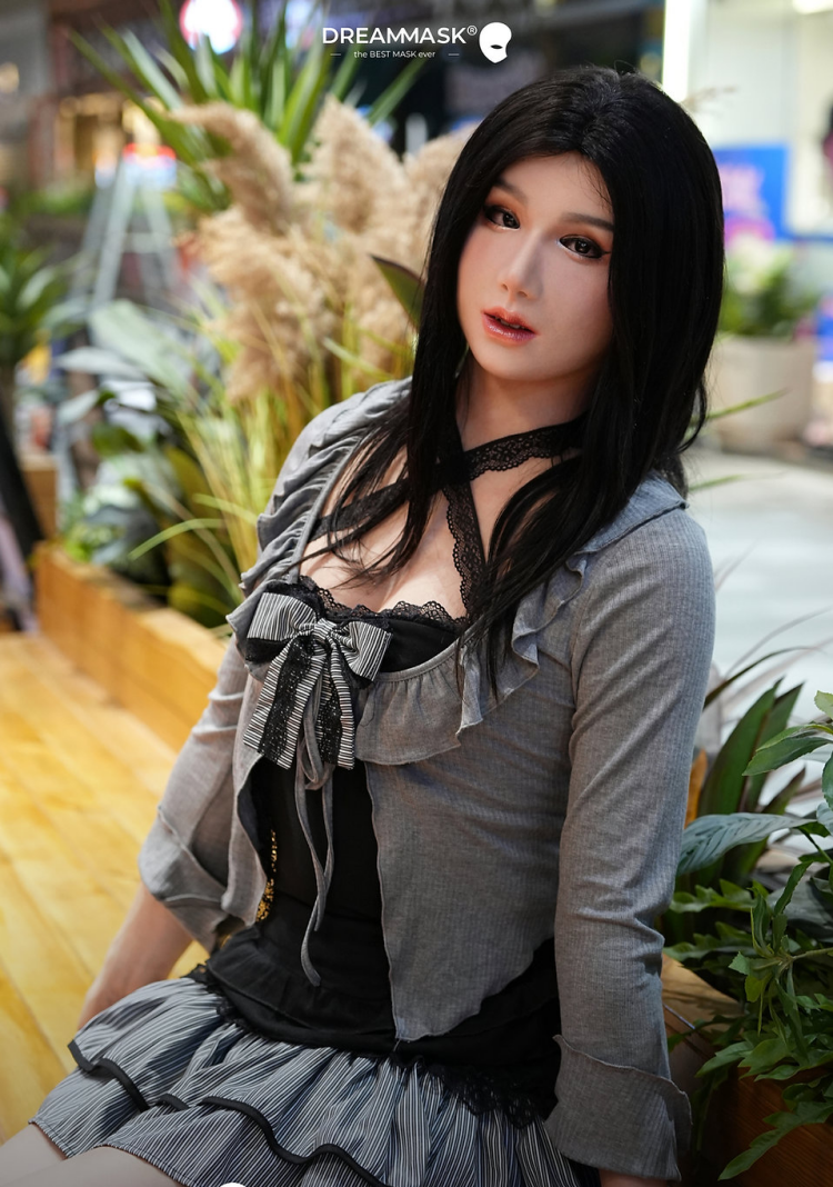 高品質　M30「妍」　普通版／PLUS＋版／特別版の医療用シリコン素材製　美人顔　スペシャルメイク付き　フィメールマスク　植毛の眉毛　超リアル　フィット感のすごいフィメールマスク　正規品保証　全国送料無料-15
