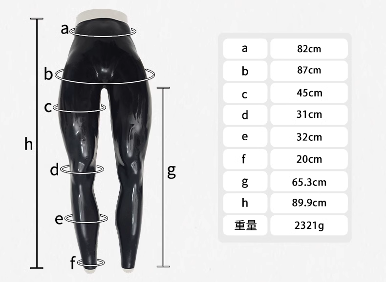 ブラック　ピカピカシリコン素材製　上半身/下半身分離　筋肉　男女兼用　大人気　変装グッズ-7
