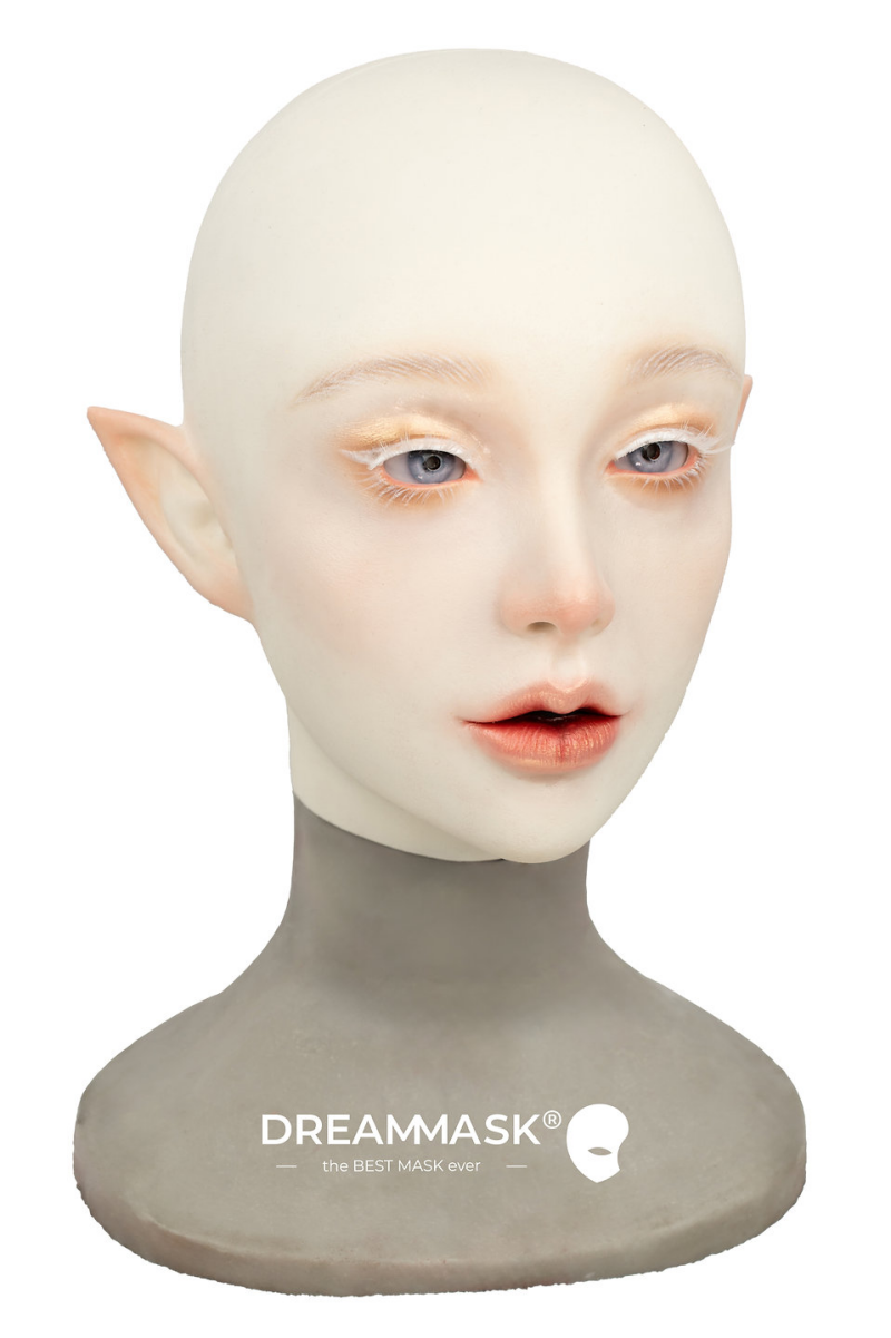新品登場！！DM03W - Sera　欲姫　フルヘッドフィメールマスク　欲望シリーズ　魔女の姫様　瞳付き　紐付き/ファスナー付き　ラテックススーツとの組み合わせをお勧め　女装子グッズ　男女兼用　正規品保証-6