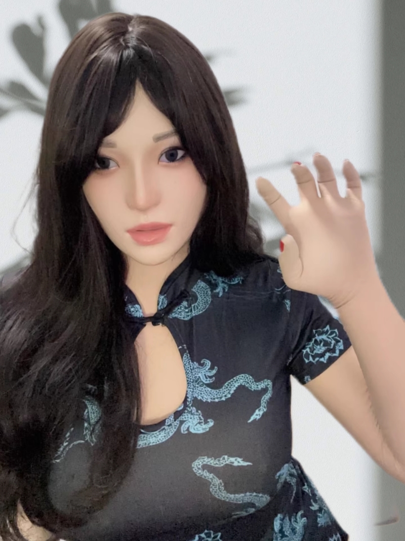 美人顔　「洛桜」　シリコン制フィメールマスク　フルヘッド　ノーマルメイク付き　瞳無し／瞳付　後ろ紐付き　女装グッズ　正規品保証　全国送料無料-2