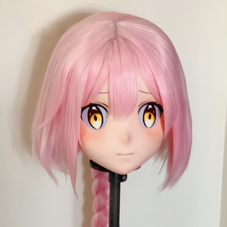高品質樹脂製　着ぐるみマスク(KG-001~KG-010)　ハーフマスク／全頭マスク　ウィッグ付き　サイズオーダーメイド　キャラクターオーダーメイド受付中　全国送料無料-11