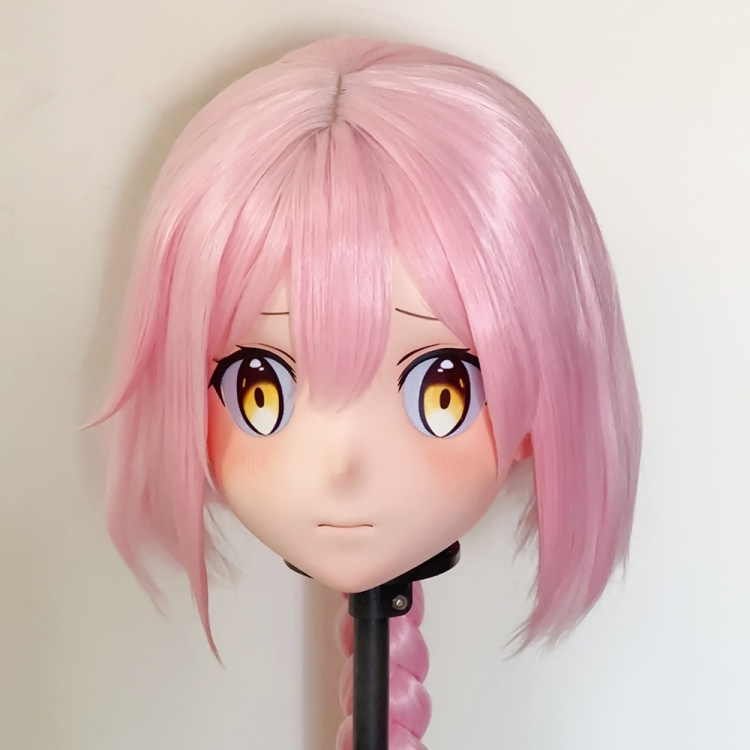 高品質樹脂製　着ぐるみマスク(KG-001~KG-010)　ハーフマスク／全頭マスク　ウィッグ付き　サイズオーダーメイド　キャラクターオーダーメイド受付中　全国送料無料-12