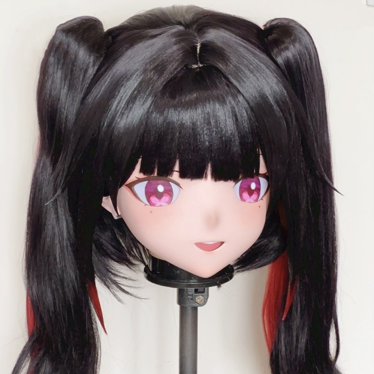 高品質樹脂製　着ぐるみマスク(KG-001~KG-010)　ハーフマスク／全頭マスク　ウィッグ付き　サイズオーダーメイド　キャラクターオーダーメイド受付中　全国送料無料-17