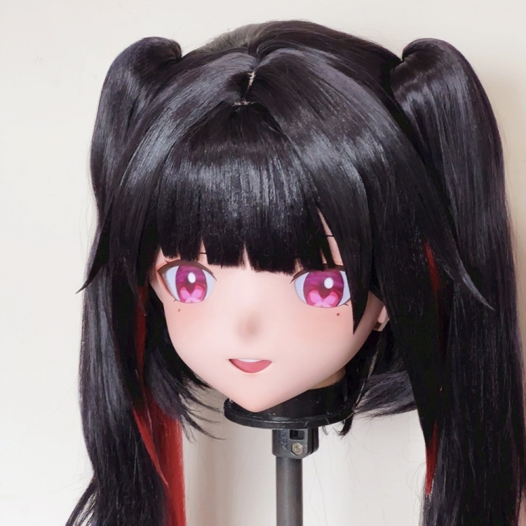 高品質樹脂製　着ぐるみマスク(KG-001~KG-010)　ハーフマスク／全頭マスク　ウィッグ付き　サイズオーダーメイド　キャラクターオーダーメイド受付中　全国送料無料-18