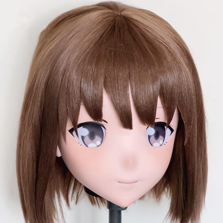 高品質樹脂製　着ぐるみマスク(KG-001~KG-010)　ハーフマスク／全頭マスク　ウィッグ付き　サイズオーダーメイド　キャラクターオーダーメイド受付中　全国送料無料-20