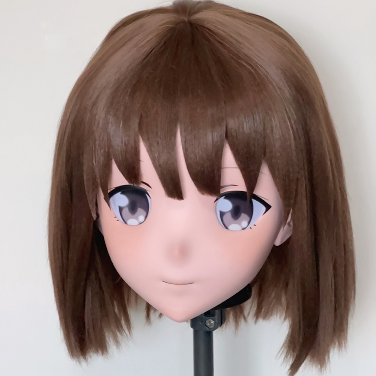 高品質樹脂製　着ぐるみマスク(KG-001~KG-010)　ハーフマスク／全頭マスク　ウィッグ付き　サイズオーダーメイド　キャラクターオーダーメイド受付中　全国送料無料-21