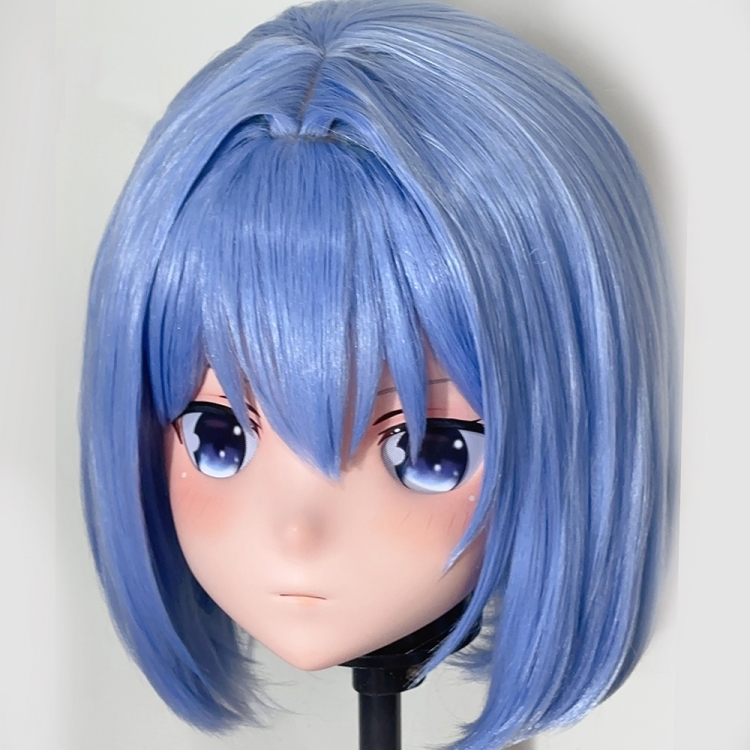 高品質樹脂製　着ぐるみマスク(KG-001~KG-010)　ハーフマスク／全頭マスク　ウィッグ付き　サイズオーダーメイド　キャラクターオーダーメイド受付中　全国送料無料-30
