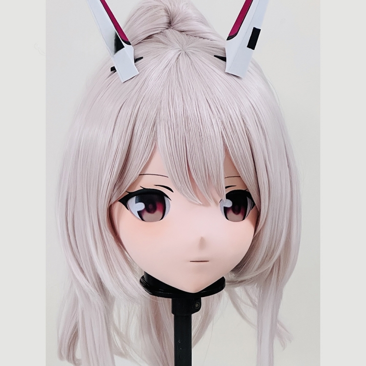 高品質樹脂製　着ぐるみマスク(KG-011~KG-020)　ハーフマスク／全頭マスク　ウィッグ付き　サイズオーダーメイド　キャラクターオーダーメイド受付中　全国送料無料-5