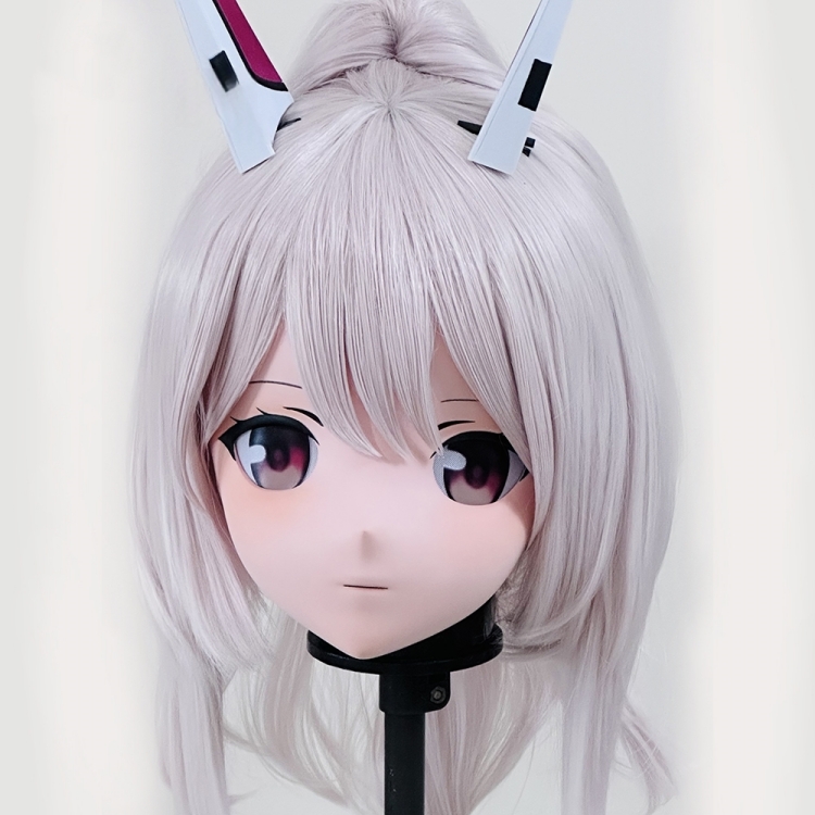 高品質樹脂製　着ぐるみマスク(KG-011~KG-020)　ハーフマスク／全頭マスク　ウィッグ付き　サイズオーダーメイド　キャラクターオーダーメイド受付中　全国送料無料-6
