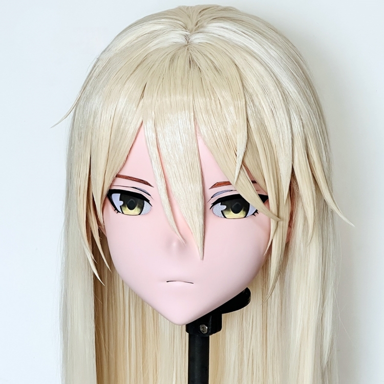 高品質樹脂製　着ぐるみマスク(KG-011~KG-020)　ハーフマスク／全頭マスク　ウィッグ付き　サイズオーダーメイド　キャラクターオーダーメイド受付中　全国送料無料-9