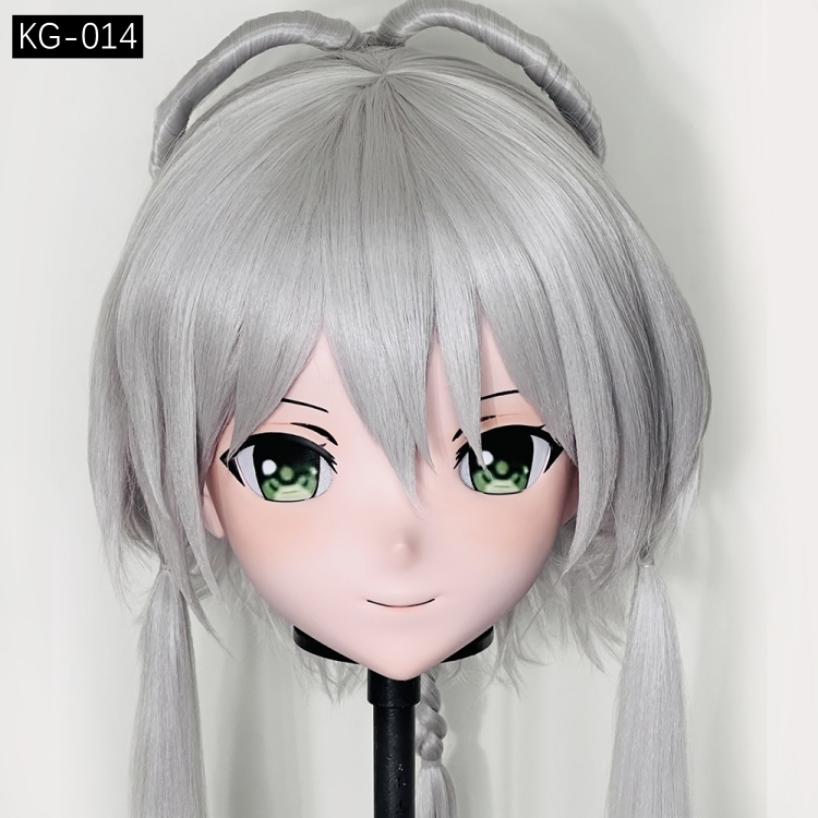 高品質樹脂製　着ぐるみマスク(KG-011~KG-020)　ハーフマスク／全頭マスク　ウィッグ付き　サイズオーダーメイド　キャラクターオーダーメイド受付中　全国送料無料-10