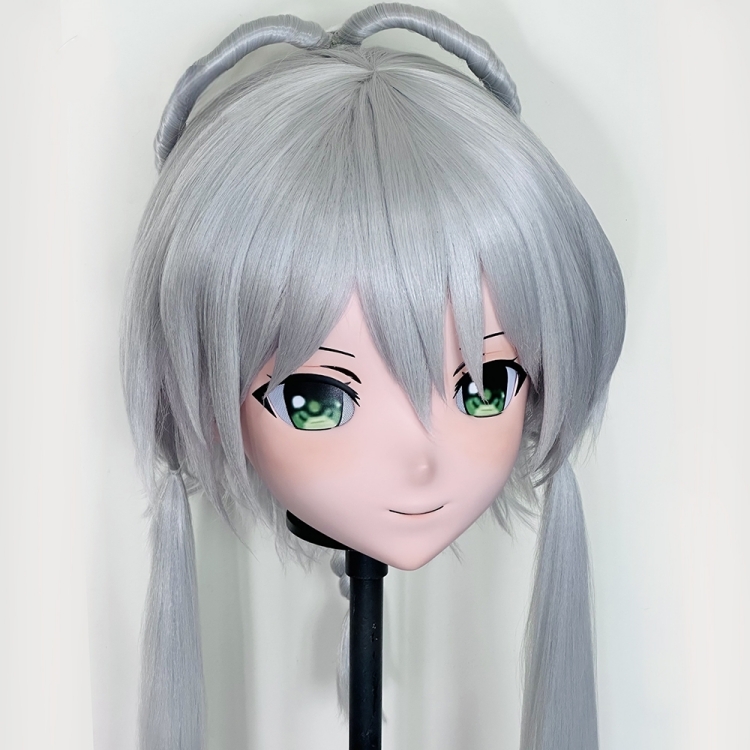 高品質樹脂製　着ぐるみマスク(KG-011~KG-020)　ハーフマスク／全頭マスク　ウィッグ付き　サイズオーダーメイド　キャラクターオーダーメイド受付中　全国送料無料-11