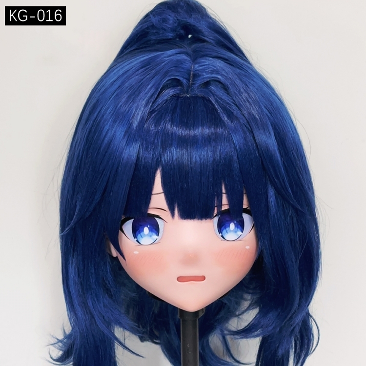 高品質樹脂製　着ぐるみマスク(KG-011~KG-020)　ハーフマスク／全頭マスク　ウィッグ付き　サイズオーダーメイド　キャラクターオーダーメイド受付中　全国送料無料-16