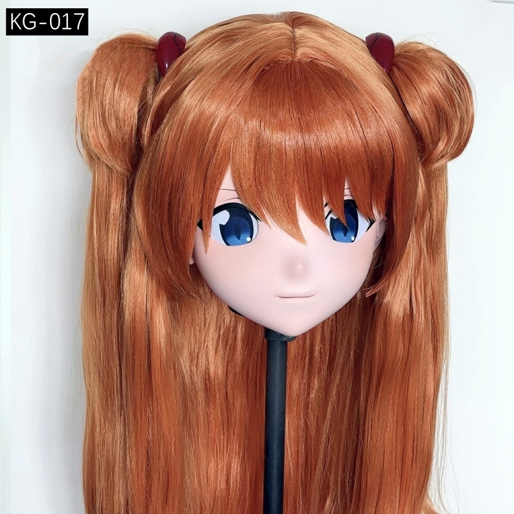 高品質樹脂製　着ぐるみマスク(KG-011~KG-020)　ハーフマスク／全頭マスク　ウィッグ付き　サイズオーダーメイド　キャラクターオーダーメイド受付中　全国送料無料-19