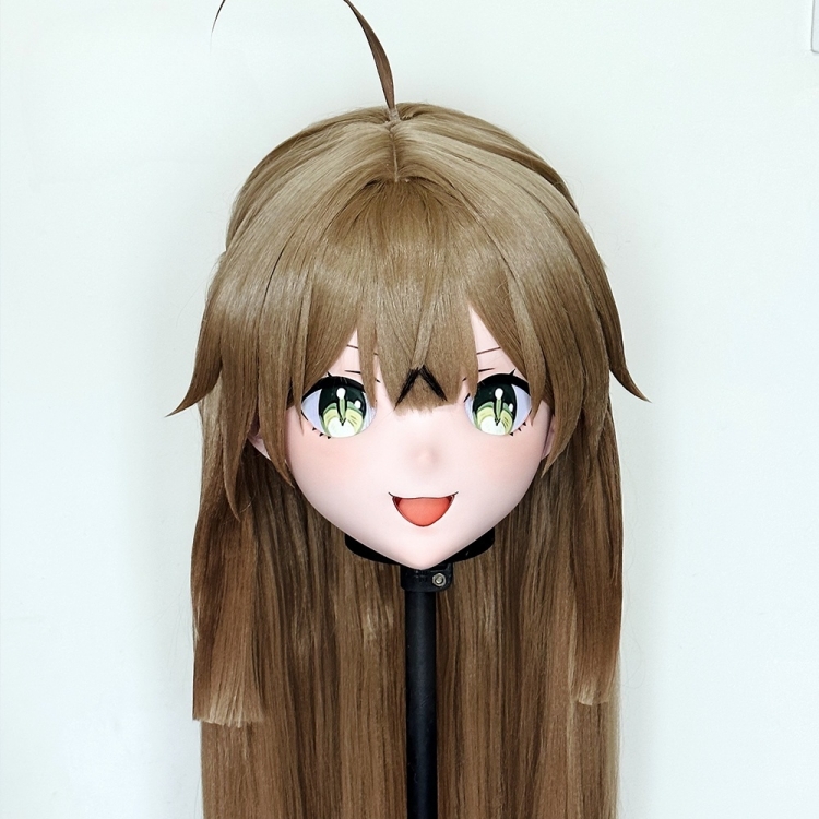 高品質樹脂製　着ぐるみマスク(KG-011~KG-020)　ハーフマスク／全頭マスク　ウィッグ付き　サイズオーダーメイド　キャラクターオーダーメイド受付中　全国送料無料-23