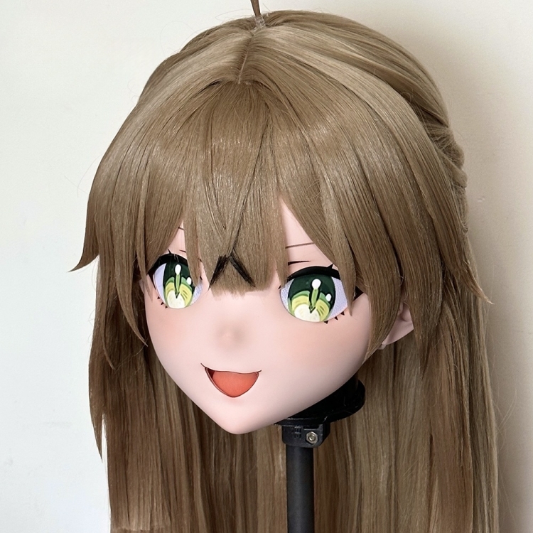 高品質樹脂製　着ぐるみマスク(KG-011~KG-020)　ハーフマスク／全頭マスク　ウィッグ付き　サイズオーダーメイド　キャラクターオーダーメイド受付中　全国送料無料-24