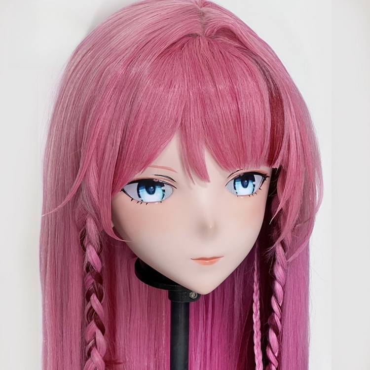 高品質樹脂製　着ぐるみマスク(KG-011~KG-020)　ハーフマスク／全頭マスク　ウィッグ付き　サイズオーダーメイド　キャラクターオーダーメイド受付中　全国送料無料-26