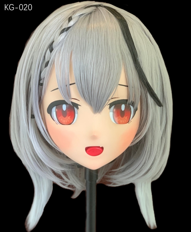 高品質樹脂製　着ぐるみマスク(KG-011~KG-020)　ハーフマスク／全頭マスク　ウィッグ付き　サイズオーダーメイド　キャラクターオーダーメイド受付中　全国送料無料-28